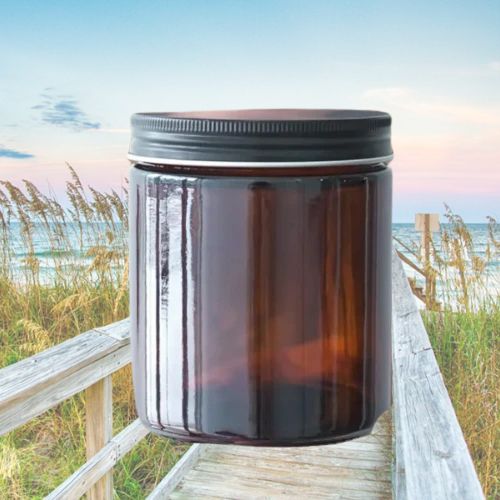 Large Two Wick Soy Wax Candle Infused with Natural Essential Oils 16oz