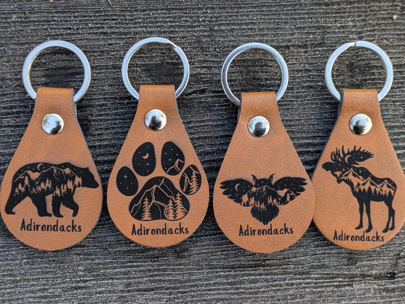 Adirondack Keychains