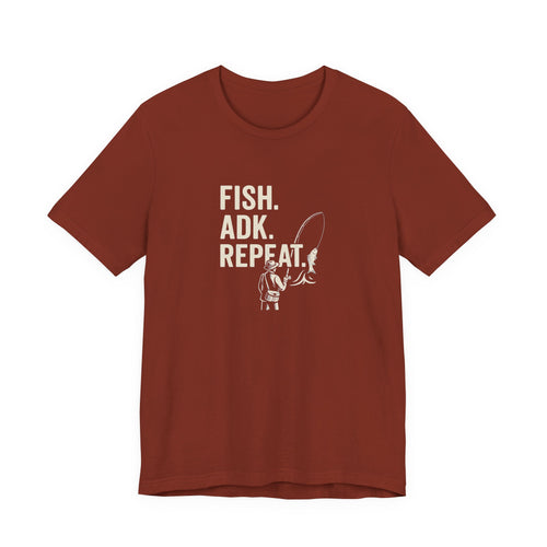 Fish. ADK. Repeat. T‑Shirt (XS-4X)