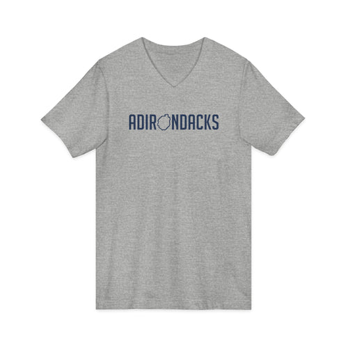 Adirondacks Unisex V-Neck Tee  (SM-2XL)
