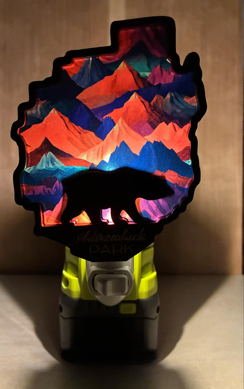 Adirondack Inspired Wall Plugin Night Lights
