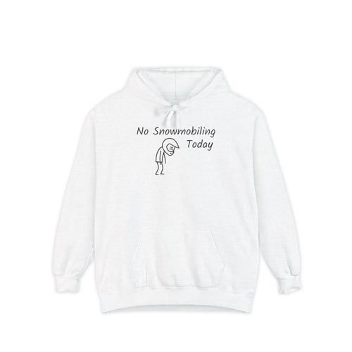No Snowmobiling Today Hoodie (SM-3X)