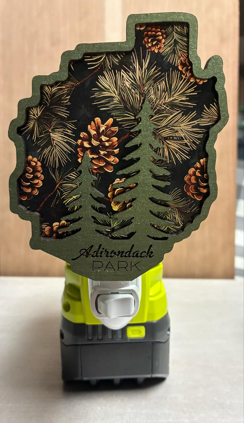 Adirondack Inspired Wall Plugin Night Lights