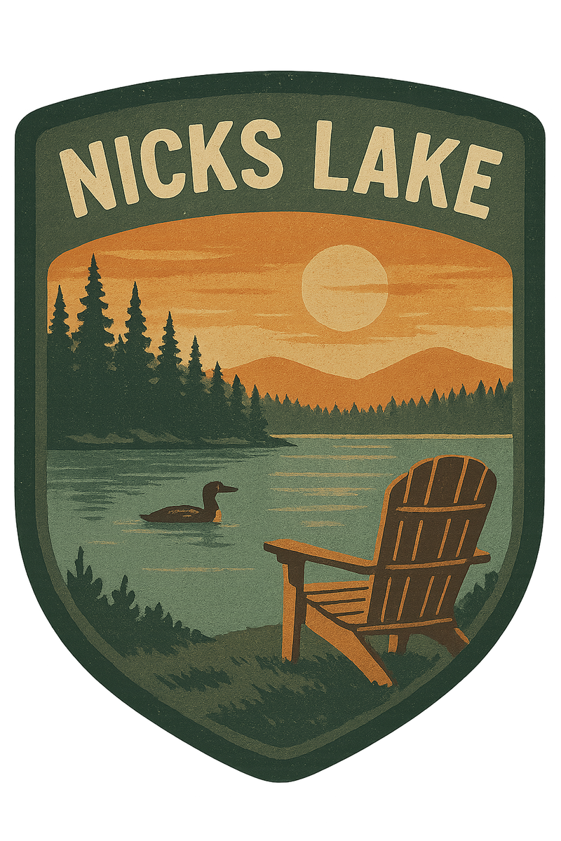 Nicks Lake Decal