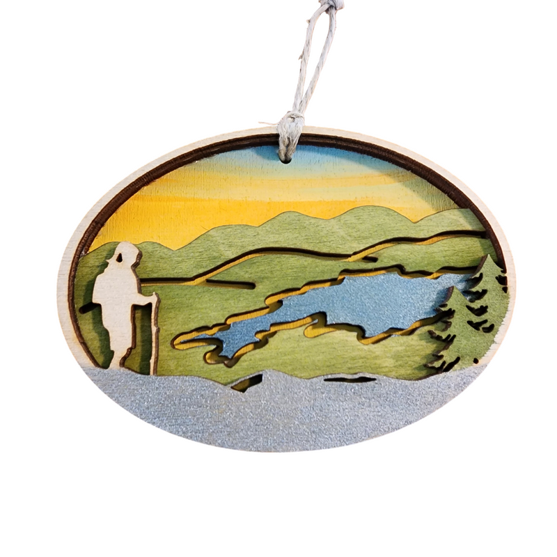 Hiker (summer) Ornament
