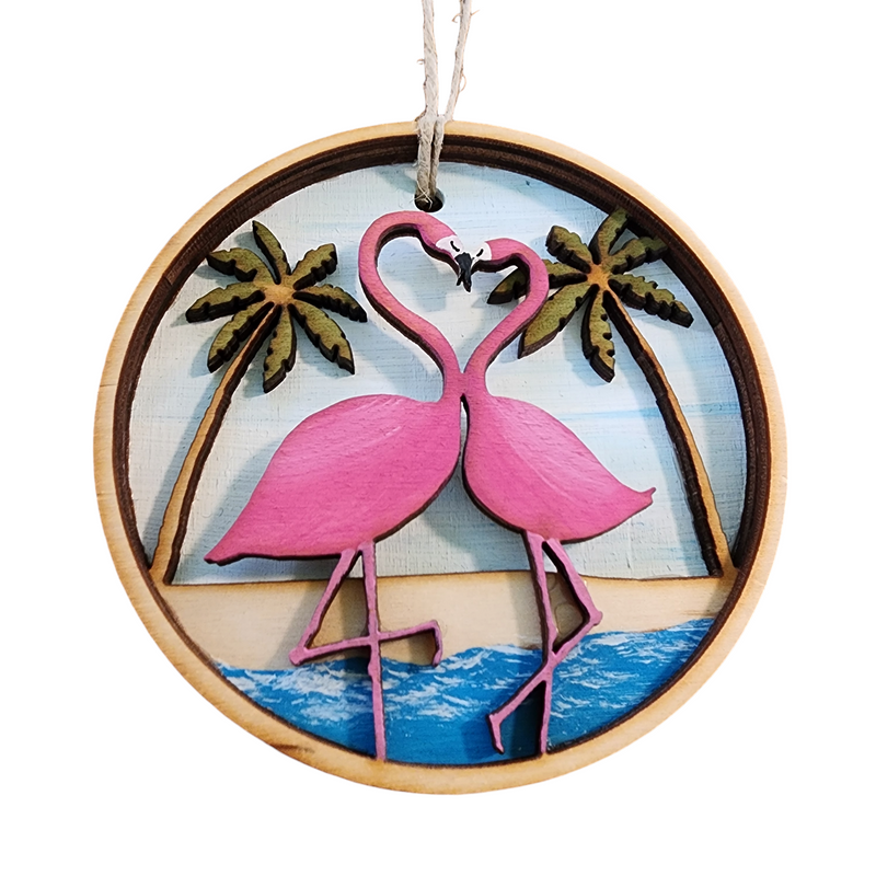 Flamingos Ornament