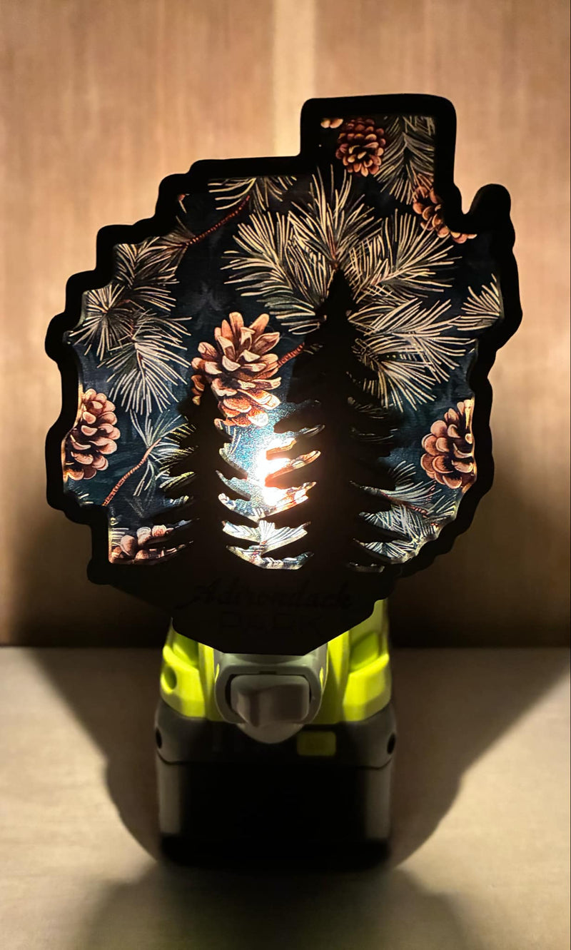 Adirondack Inspired Wall Plugin Night Lights