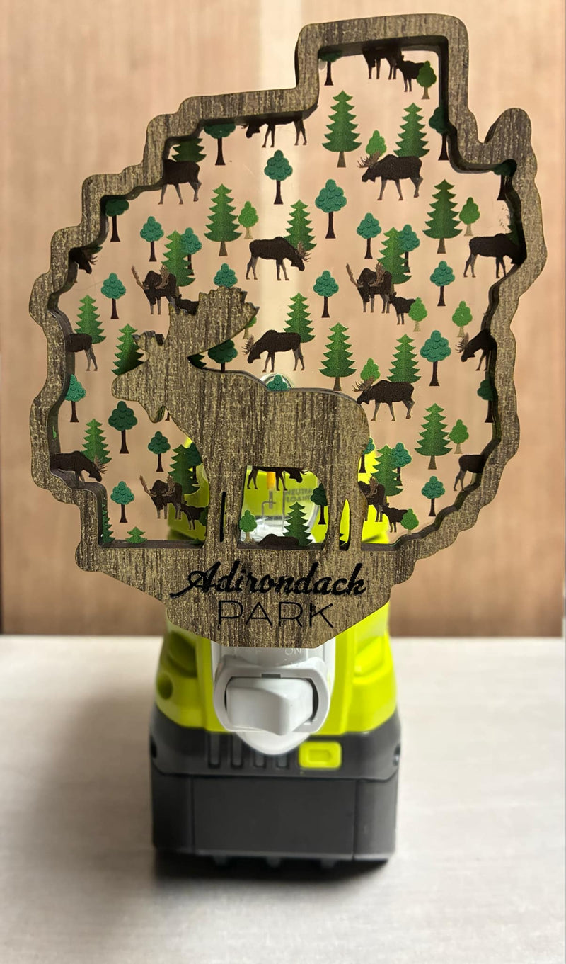 Adirondack Inspired Wall Plugin Night Lights