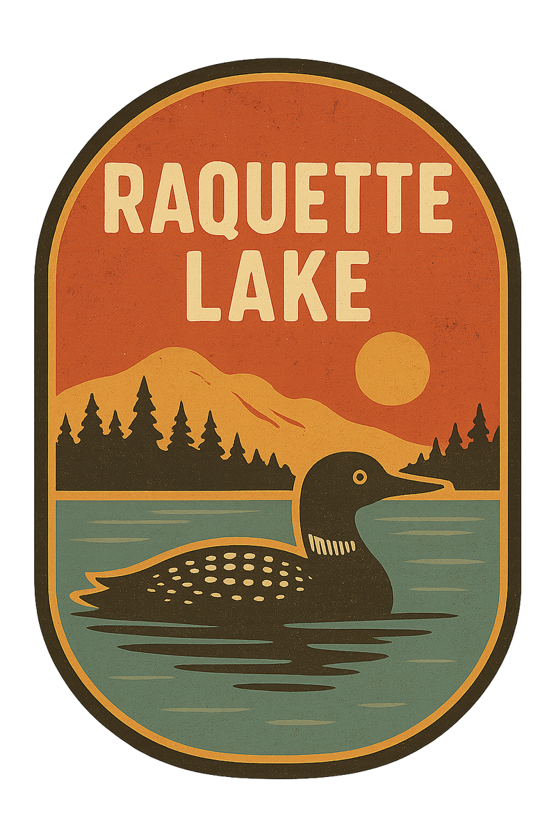 Raquette Lake Decal