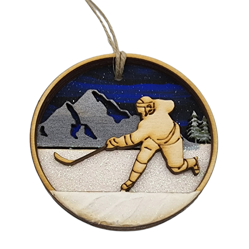 Hockey Ornament